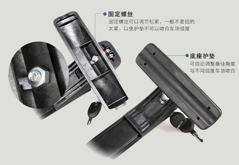 Uy tín M20 m30 Freda M50 Dongfeng phong cảnh 330 370 hành khách đẹp trai tải hành lý thanh giá nóc giá nóc xe ô tô