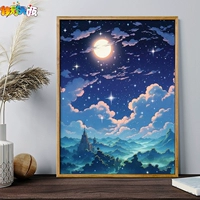 ET95634-Moon Night Stars 1