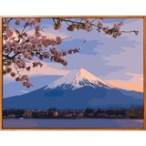 Jiacai Tianyan DIY цифровой масляной живопись ландшафт цветок японский