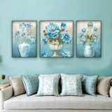 2020 Новый 5D Diamond Painting Flowers Full Diamonds, Гостиная, Dot Diamond Crystal European -Style Masonry Stitch Simple 2019