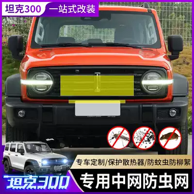 Great Wall Weipai WEY tank 300 medium net insect net special air conditioning water tank protective insect cover modified trim accessories