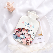 2021 Winter new hot water bag water water warm water bag female hand warm belly plush cute student explosion-proof size