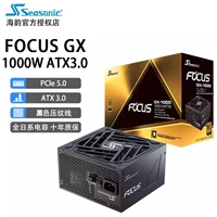FOCUS GX1000 ATX3.0 Золотая медаль Полный модуль [рейтинг 1000 Вт]