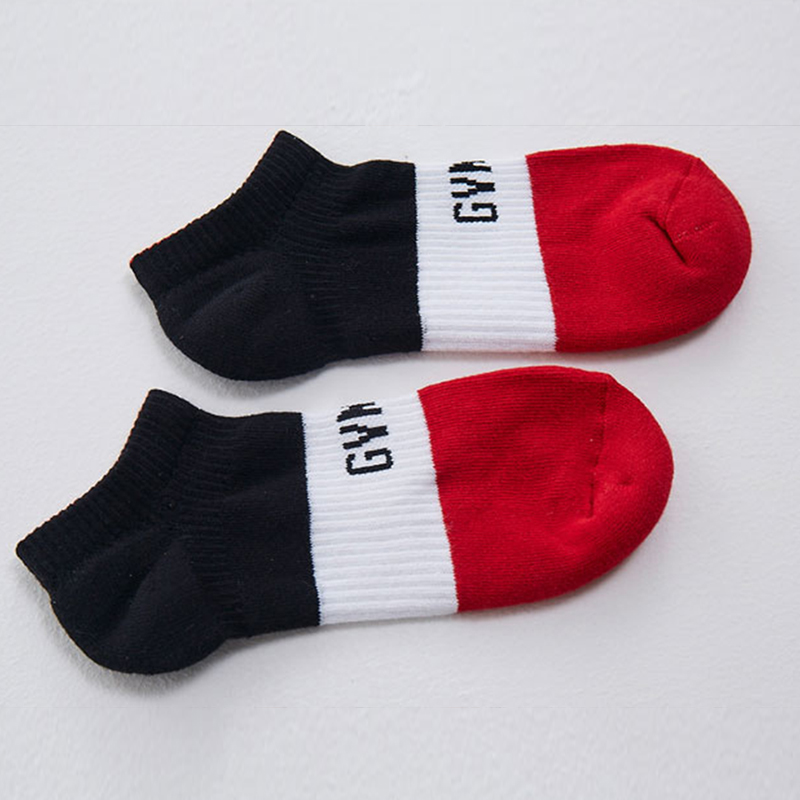 Xiaoxijia short tube sports cotton sweat-absorbing breathable low-top shallow boat socks play running jump exercise spring women's socks