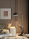 New Style Floor Lamp Next to the Sofa in the Living Room, High-End Bedside Table Lamp in the Bedroom, Integrated Shelf, Ambient Light