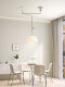 Nordic Retro Movable Chandelier Bauhaus Minimalist Study Island Dining Bar Retractable Creative Chandelier