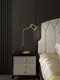 All-Copper Table Lamp, Nordic Minimalist Bedroom Desk Lamp, Soft Decoration Model Room Lighting, Light Luxury Creative Hotel Led Lighting Fixtures