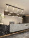 Light Luxury Creative Restaurant Chandelier Modern Minimalist Led Office Front Desk Lamp with Spotlight Long Strip Lotus Leaf Bar Lamp