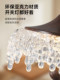 Restaurant Lamp French Mid-Century Style Three-Head Dining Table Dining Room Lamp 2026 New Retro Water Drop Entryway Bedside Small Pendant Light