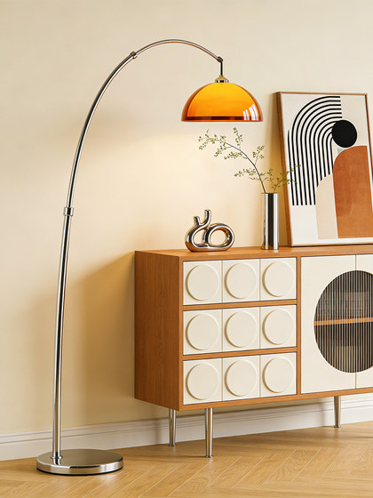 Fishing Floor Lamp 2026 New Model, High-End Standing Lamp Next to the Sofa in the Living Room, Super Stylish Atmosphere Lamp for the Bedroom