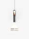 Italian-Style Minimalist Bedside Pendant Light, Modern Simple Luxury with a High-End Feel, Designer Long-Line Bar Counter Pendant Light