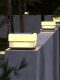Outdoor pillar lamp waterproof villa courtyard lamp solar door pillar lamp outdoor perimeter wall gate garden pillar lamp