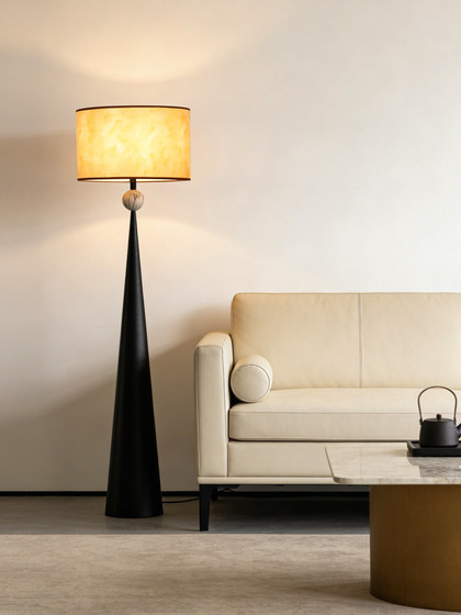 2026 New Model Floor Lamp for Living Room, Ambient Light Next to Sofa, Vintage Minimalist Standing Lamp, High-End Bedroom Bedside Lamp