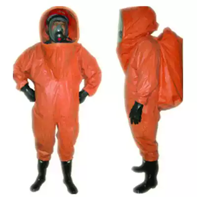 Fully sealed chemical protective clothing leakage Rescue Service fire retardant first-class heavy chemical protective clothing air tightness