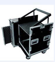 Aviation box 8U10U12U16U18U20U professional shockproof chassis 3 open door audio mobile cabinet