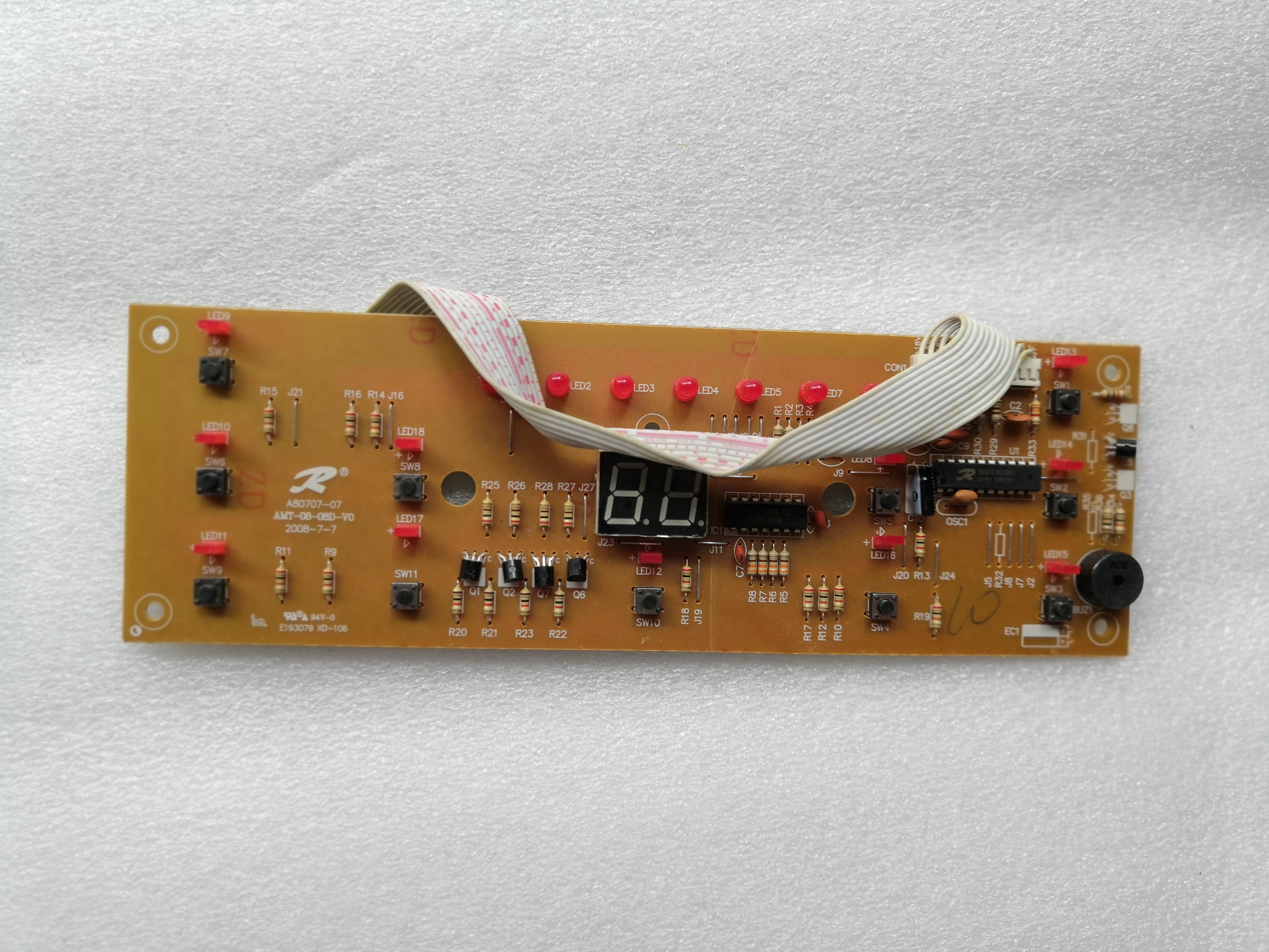 Eimette Induction Cooktop Original Accessories Control Board Circuit Board Display Panel AMT-08-08D-V0 Clear Cabin Special Price