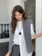 2025 New Knitted Twist Waistcoat Scarf Women's Autumn and Winter Korean Fashion Versatile Warm Scarf Trendy