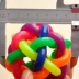 Teddy dog ​​toy bouncy ball cat toy ball pet vocal toy pet ball cao su pinball đồ chơi cho mèo con Mèo / Chó Đồ chơi