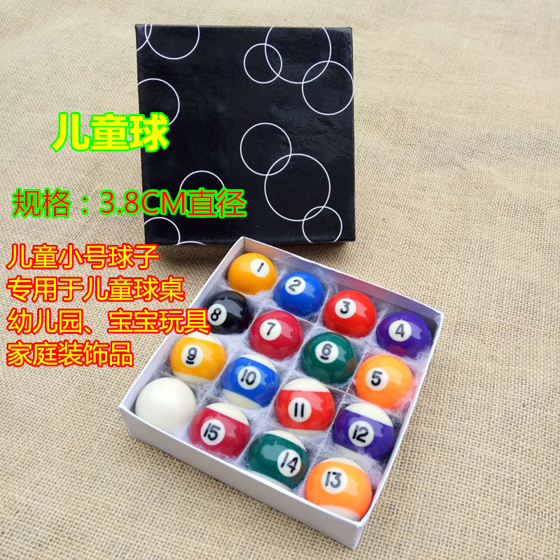 Đen 8 billiards quả cầu pha lê billiards bi da billiards lớn tiêu chuẩn billiards trẻ em của billiards cung cấp bàn bida mini cho bé