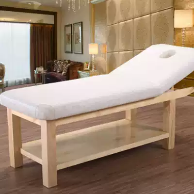 Beauty bed solid wood bed fire therapy massage bed massage bed beauty school acupuncture physiotherapy bed free of installation