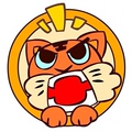 啊呜一口小脑府的LOGO