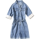 Комбинезон, коллекция 2021, свободный крой