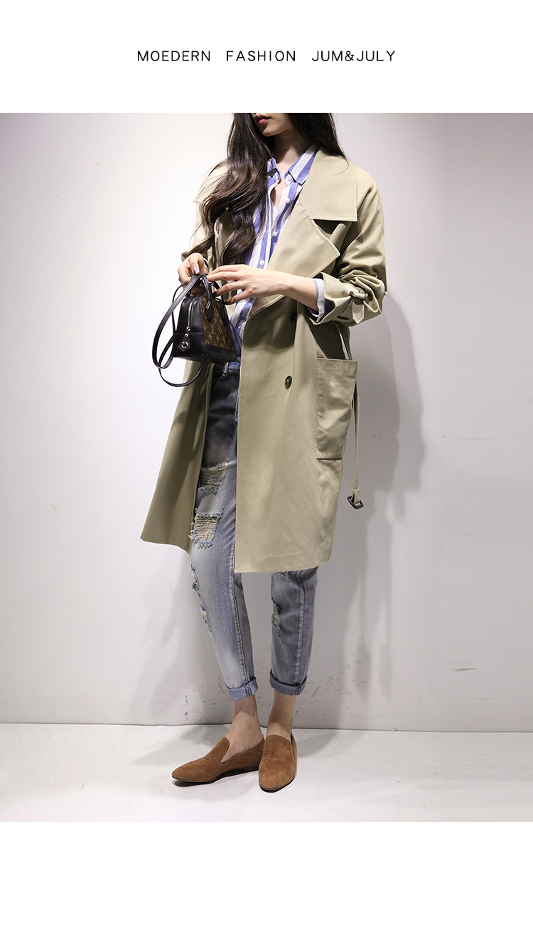 Trench pour femme en Coton - Ref 3227549 Image 27