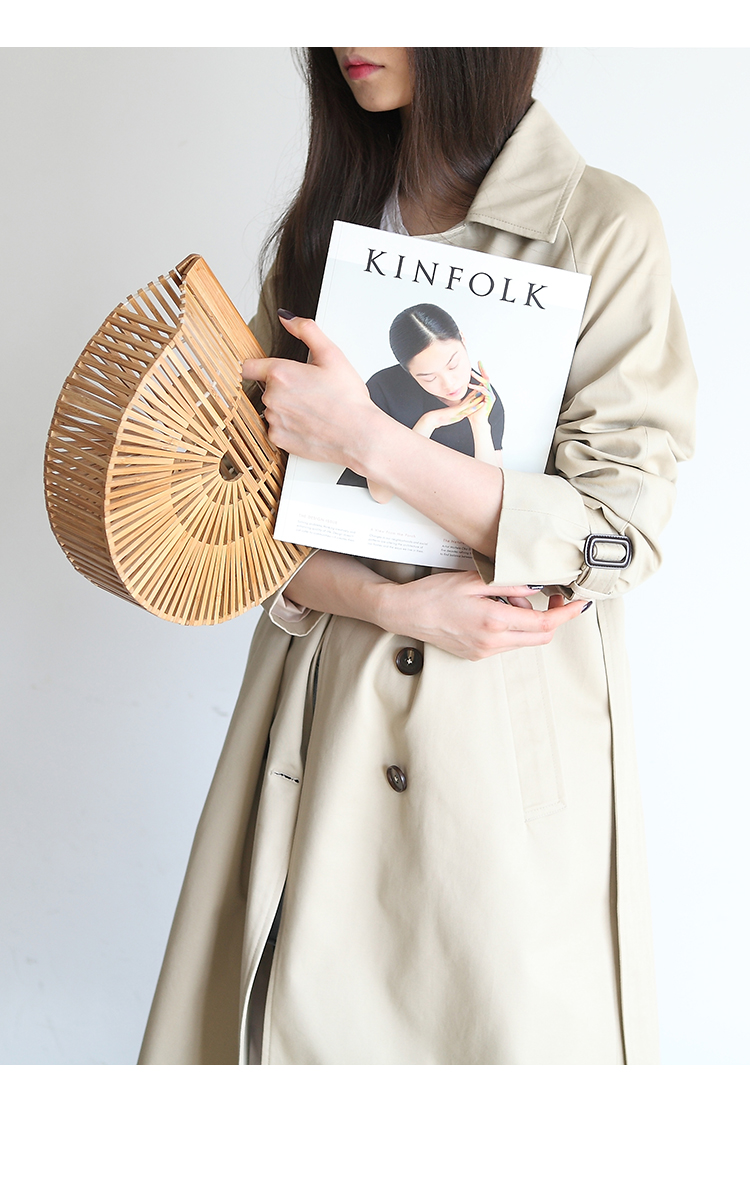 Trench pour femme en Coton - Ref 3227423 Image 8