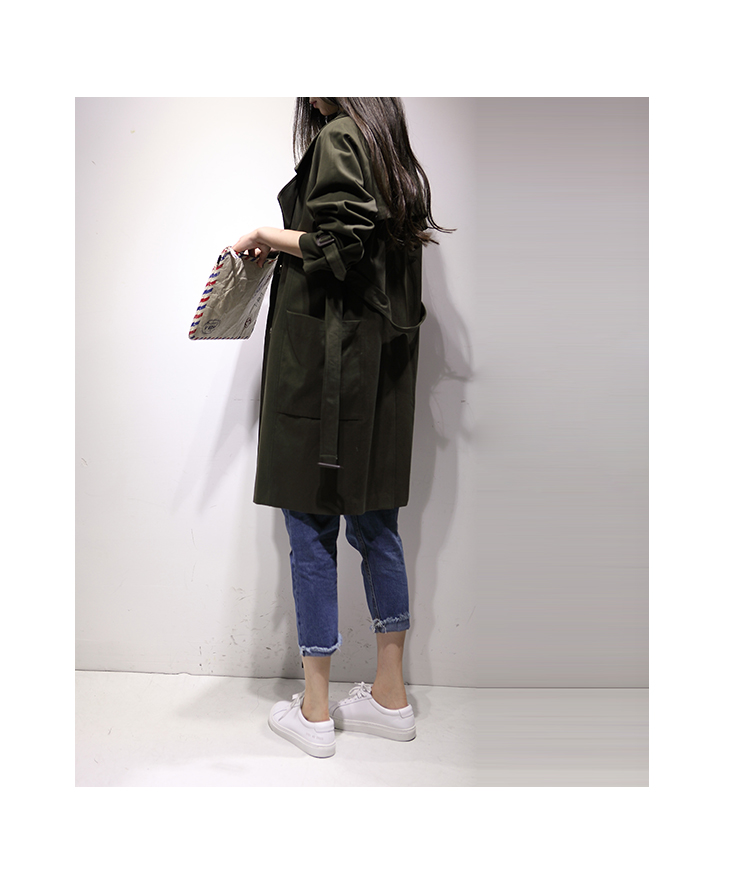 Trench pour femme en Coton - Ref 3227549 Image 30