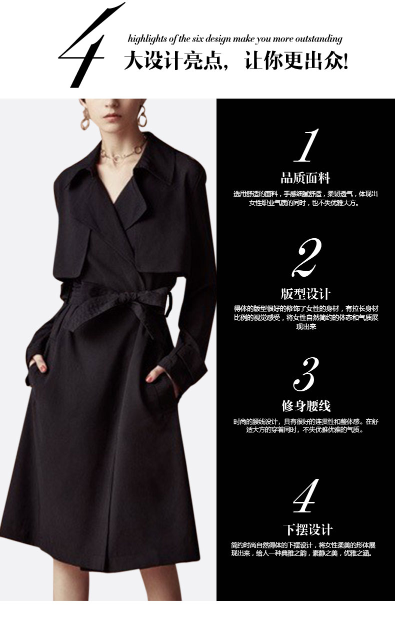 Trench pour femme BUN  CHARME en Nylon - Ref 3227178 Image 14