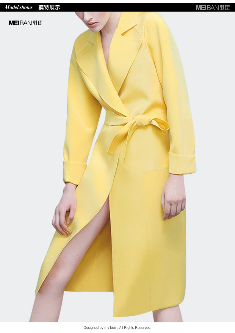 Trench pour femme BUN  CHARME en Polyester - Ref 3227535 Image 20
