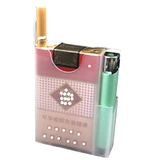 Ежедневные специальные предложения в Китае и в Гонконге табачные коробки Ультра -тщательные прозрачные пластиковые коробки Полная сумка мягкой оболочки Установлена ​​20 сигарет творческие идеи