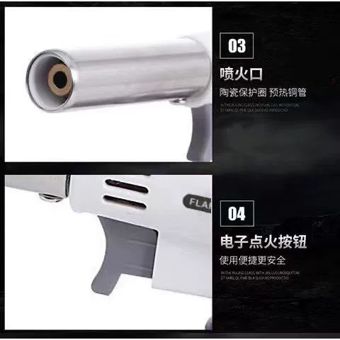 Карточка -тип распылительный пистолет сжигающий свинень