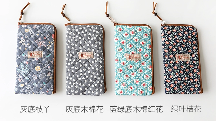 Túi đựng điện thoại di động 6,5 inch màn hình lớn nhỏ vải tươi hoa mùa hè dây cotton dễ thương kê Huawei MAX - Túi điện thoại túi xách nữ hàng hiệu cao cấp