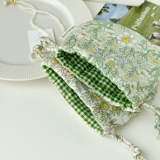 Мешочек, небольшая сумка, маленькая сумка-органайзер, кошелек, орхидея, популярно в интернете, увеличенная толщина