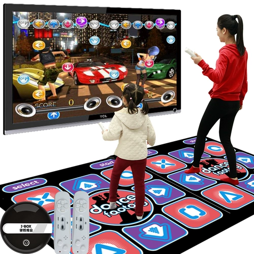 Танцевальный чемпион беспроводной двойной танец одеяло PU Massage TV Interface Homegy Body