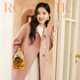 Xiangying double-sided woolen coat for women 2023 winter new 100% pure wool woolen small lapel woolen coat