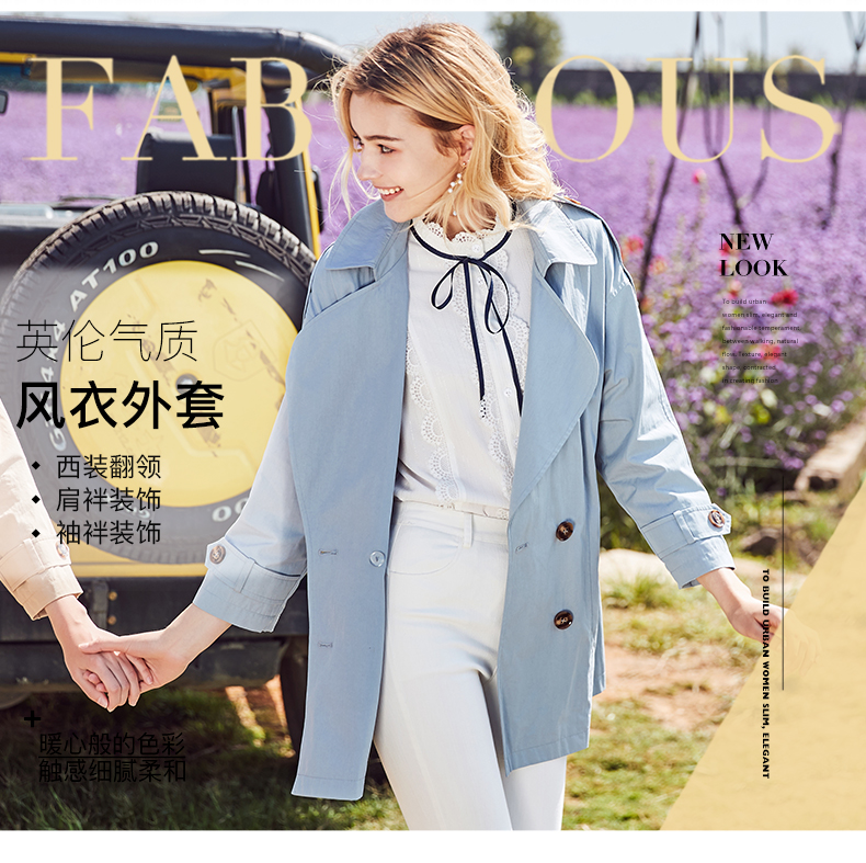 Trench pour femme en Coton - Ref 3226691 Image 8