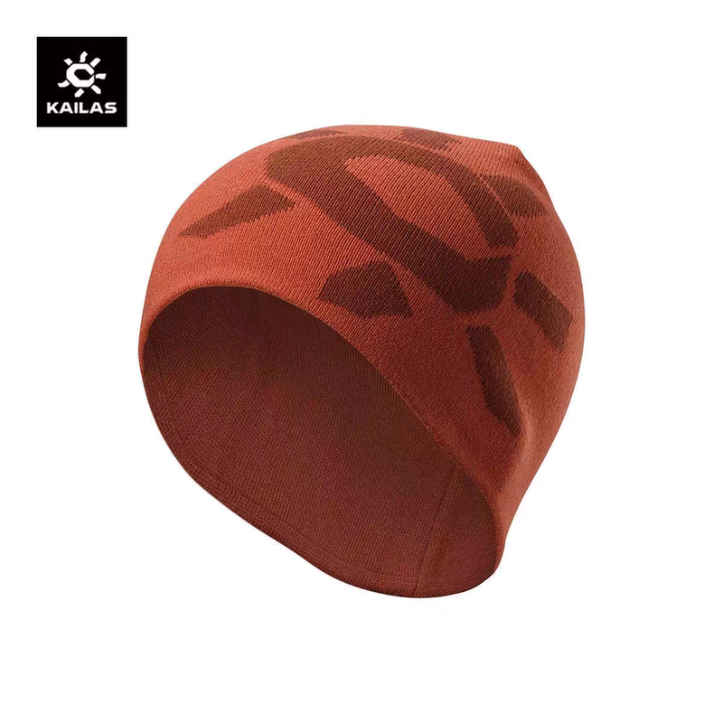 Kailas Thickened Knitted Hat Cold Weather Hat Outdoor Mountaineering Skiing Warm and Cold-Proof Wool Hat Kf2617503