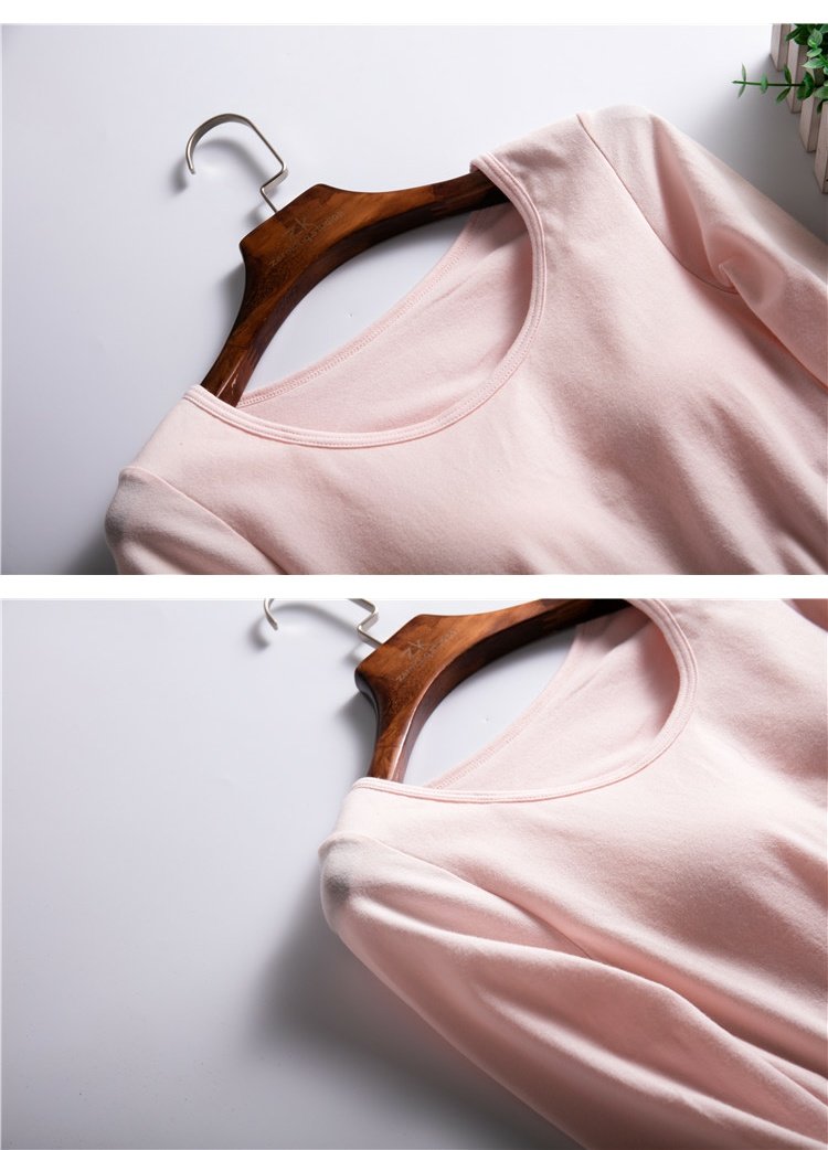 Cotton đai ngực pad áo thun dài tay nữ quần áo mùa thu Không có vòng thép miễn phí áo vest yoga yoga đồ lót thể thao chạm đáy áo dây nữ