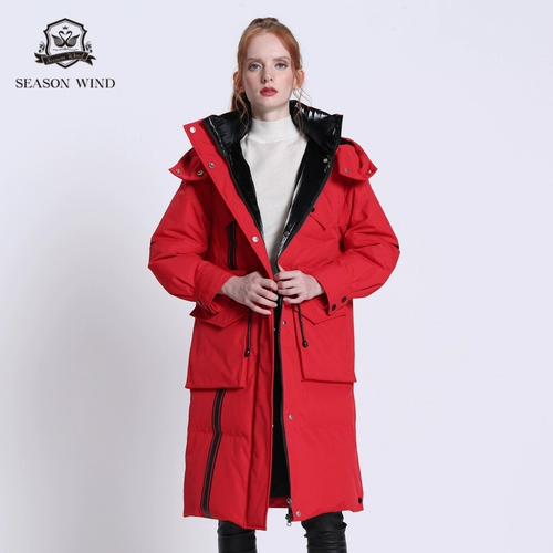 季候风 Лонгслив, дизайнерский пуховик на липучке, на шнурках