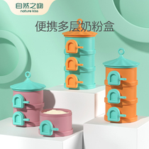 Nature Kiss Out Milk Powder Boxed Milk Powder Carrying Box Mini Milk Powder Separate Divider Box Baby Milk Powder