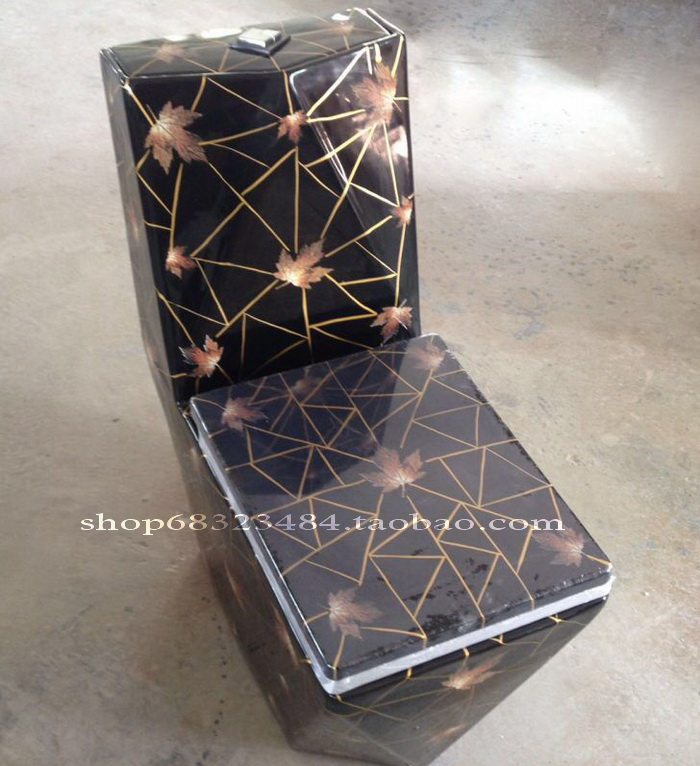 Boutique upscale wood grain seating WC Toilet Bowl toilet Toilet Ceramic Colored Stonex Toilet can be booked