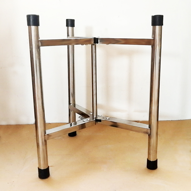 Red Lac Boiled Water Barrel Cooking Barrel Stainless Steel Mat High Insulation Barrel Rack High Pan Base Burning Water Barrel Bracket Tripod