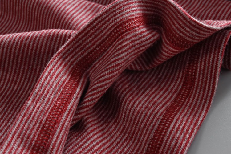 Áo thun cotton dài cổ dài nam nửa cổ cao sọc bông dài tay áo thun đáy mùa thu và mẫu mùa đông với phân bón cộng với XL áo thun nam có cổ