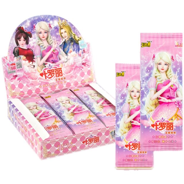 Ye Luoli Card Magic Pack 17th Lingxi Pack Card ແທ້ຈິງ 23-bomb Collection Book Girls Toys Children