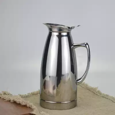 All stainless steel insulation pot Thermos thermos thermos thermos Commercial cold drink filling soup pot Best-selling plastic-free