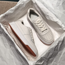 Triple Cat Uncles Real Leather Small White Shoes Women Shoes 2021 New 100 Hitch Thick Bottom Sports Casual Shoes Strap College Wind Board Shoes