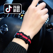 Lingerie strap letter shoulder strap small ancestor bracelet can be exposed bracelet couple hand rope sexy pop boyfriend