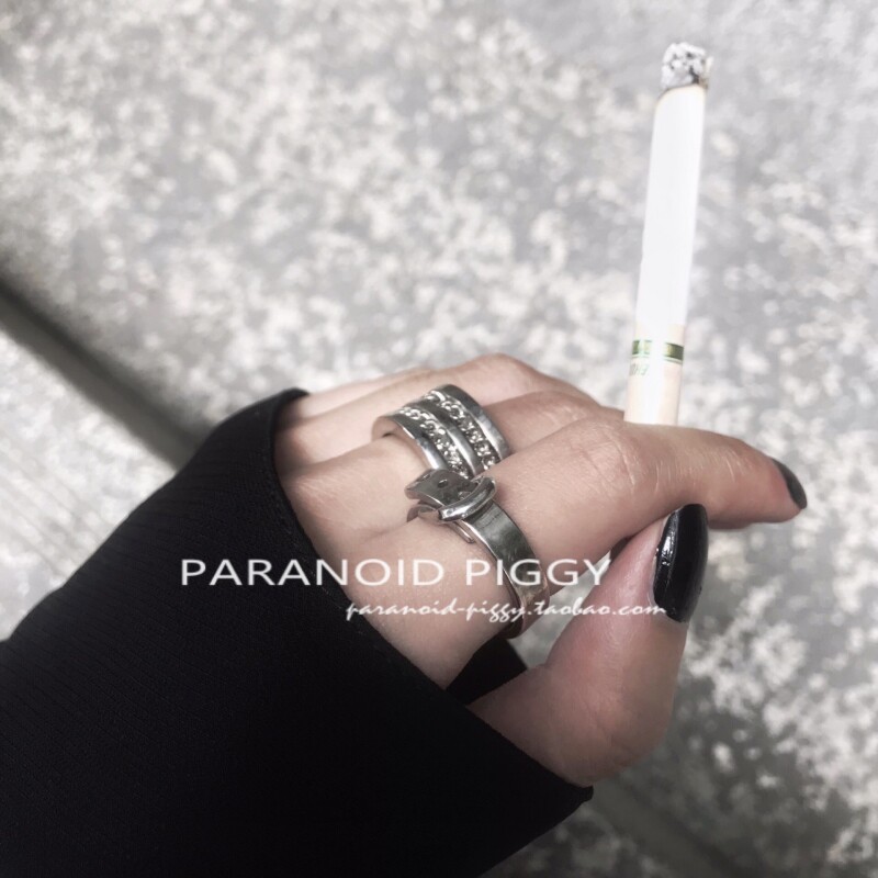 Bague mixte OTHER   en Alliage argent plaque plaque or - Ref 3087927 Image 1